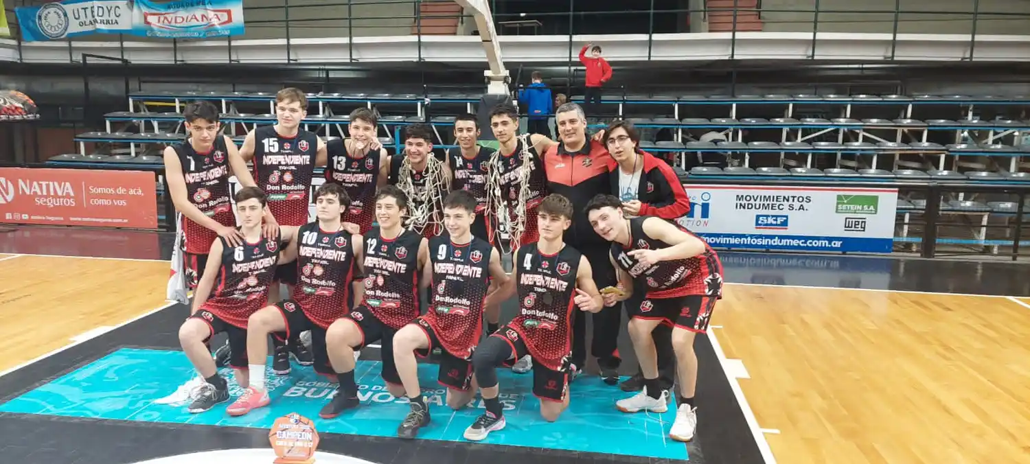 Independiente cortó las redes en Olavarría. (Foto Andrés Arouxet).