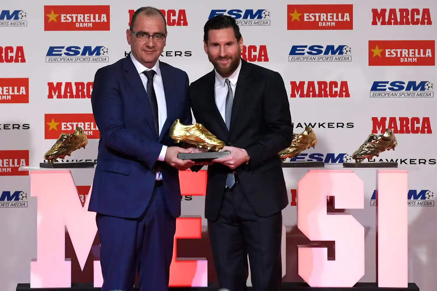 Lionel Messi conquistó su quinto Botín de Oro