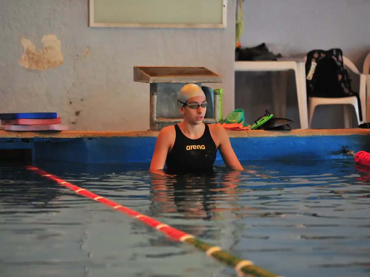 Malena correrá la final B