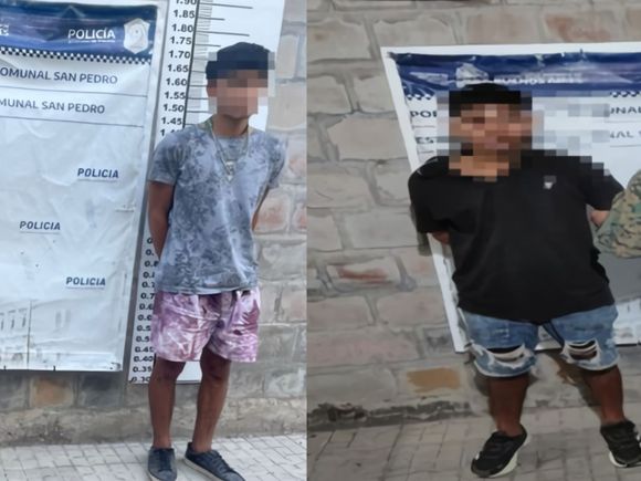 Dos jóvenes aprehendidos por circular en motos robadas