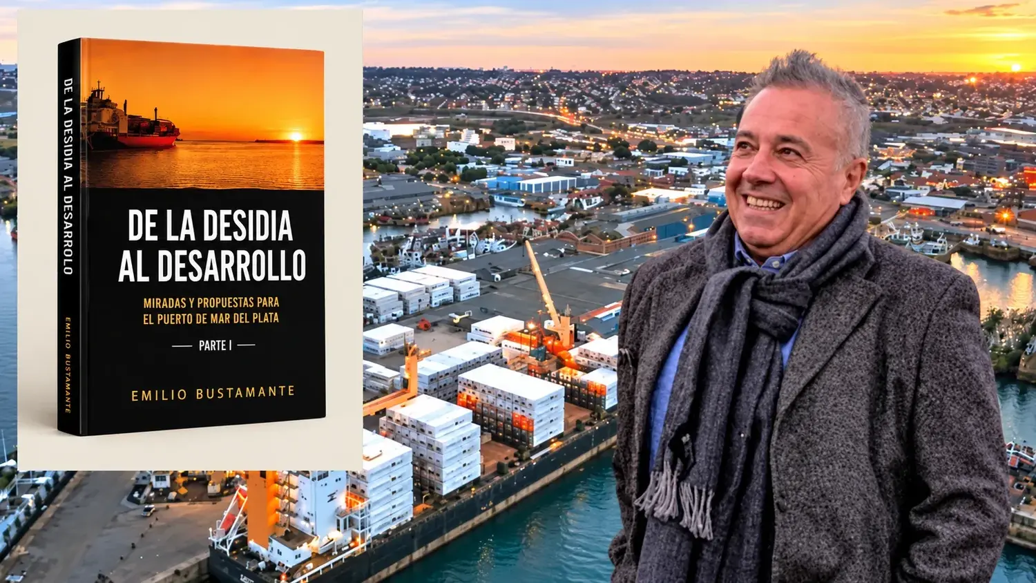 De la desidia al desarrollo: el puerto dice presente en la 21º Feria del Libro de Mar del Plata