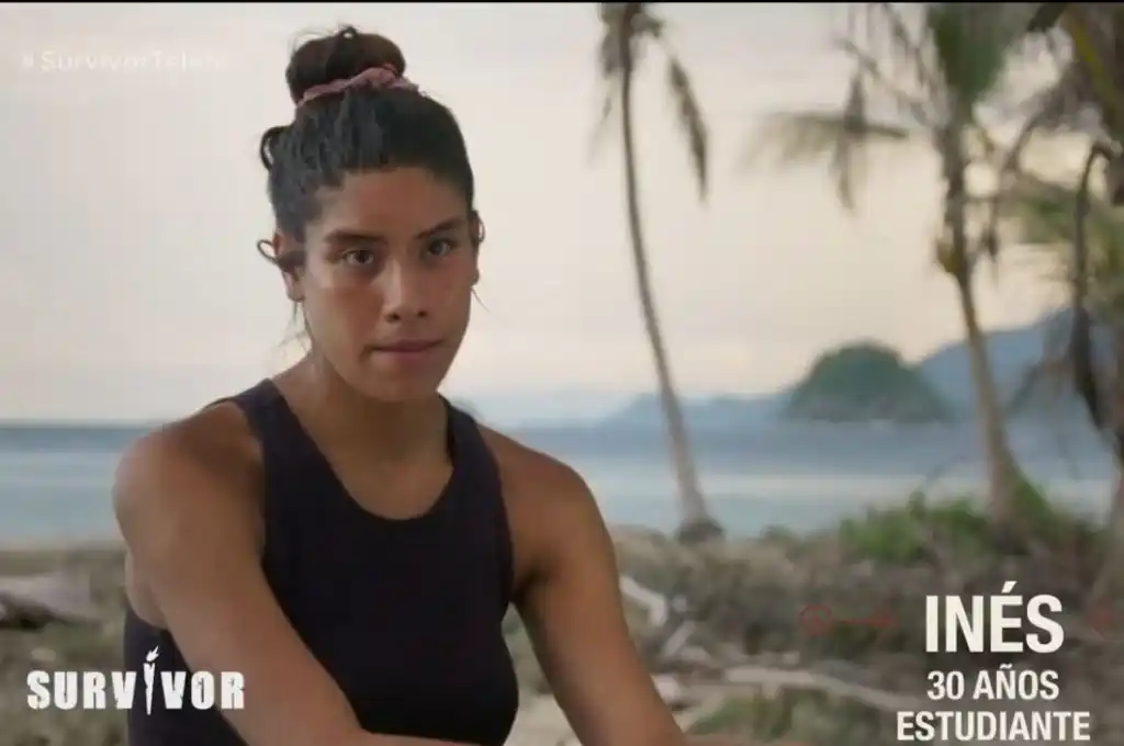 Inés, participante de Survivor