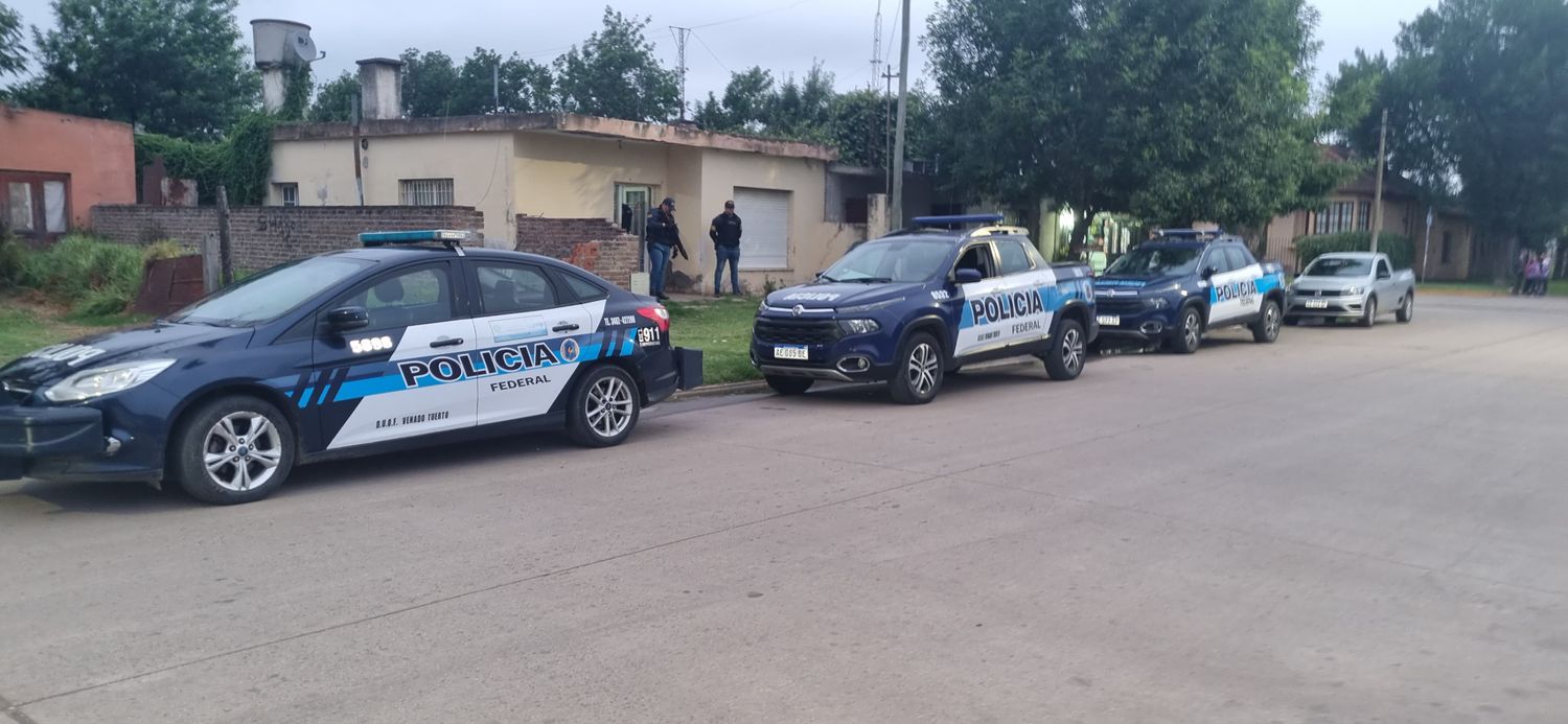 Los agentes policiales actuaron en el domicilio de calle Italia al 1.000