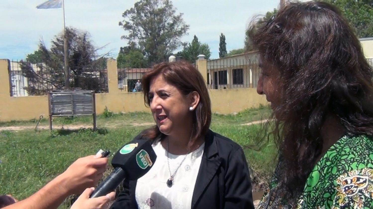 Santo Tomé: Qüesta recorrió la obra de mejorado en Los Hornos