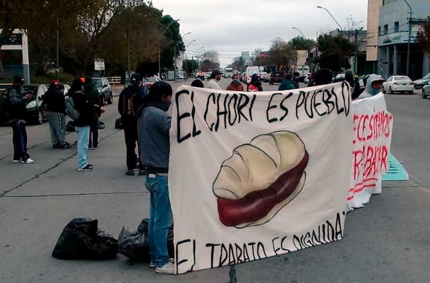 Choripaneros se volverán a manifestar este martes a la mañana en el COM