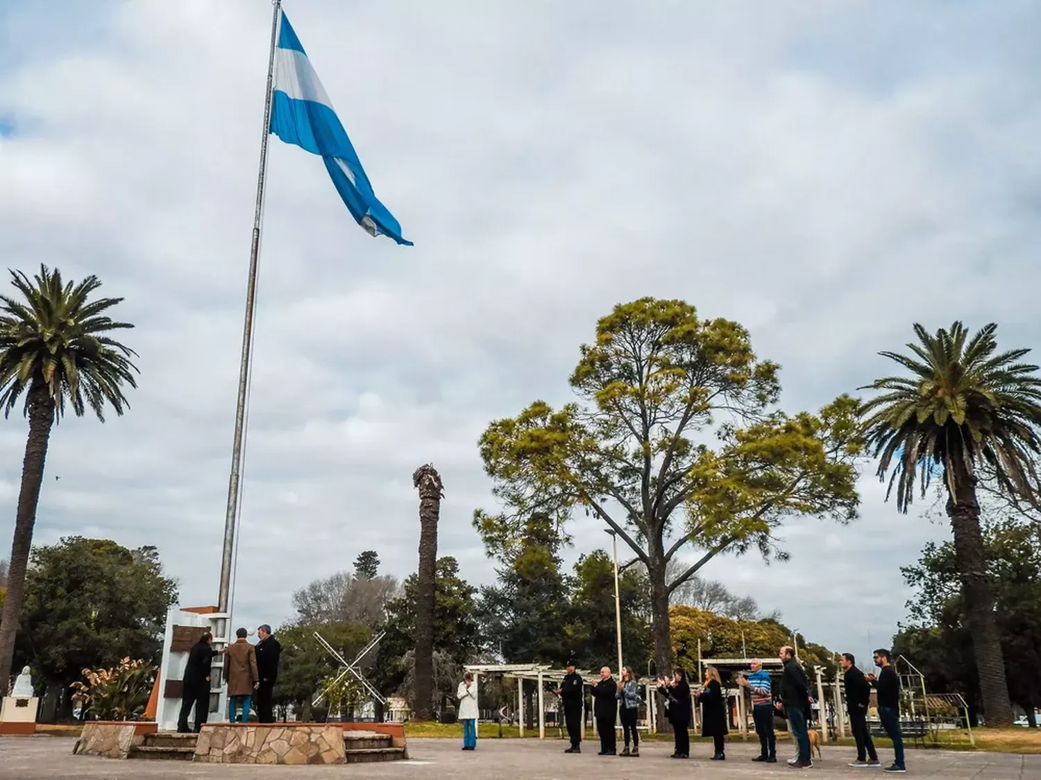 Acto conmemorativo del 25 de Mayo en Teodelina