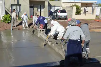 El barrio San José Obrero cuenta con una nueva cuadra de pavimento
