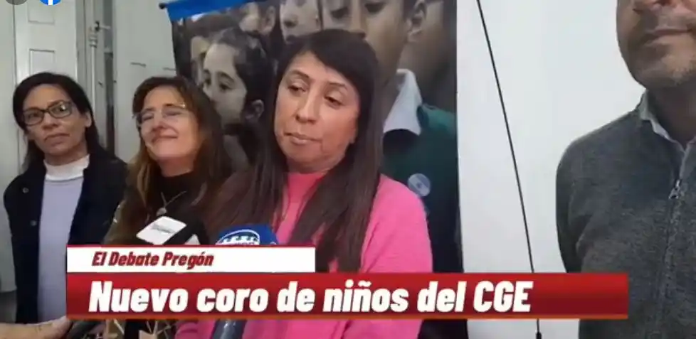 Nuevo coro de niños del CGE