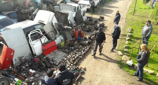 Mar del Plata: Desbaratan desarmadero clandestino