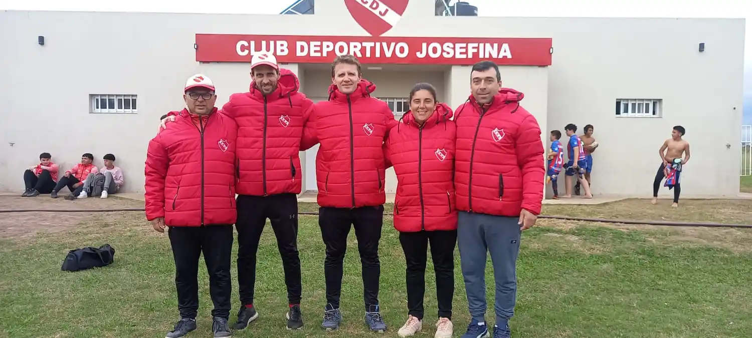 Toto Virili, Ezequiel Galoppo, Carlos Giacosa, Marianela Miretti y Diego Martínez.