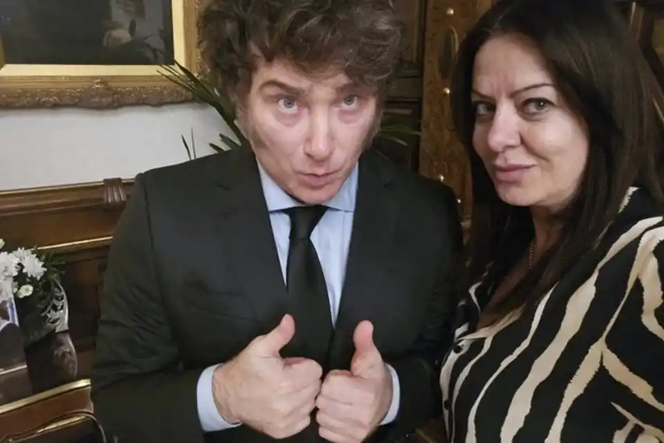 “El mejor indicio de que es una gran ministra es que todos los corruptos están aterrados", sostuvo Milei.