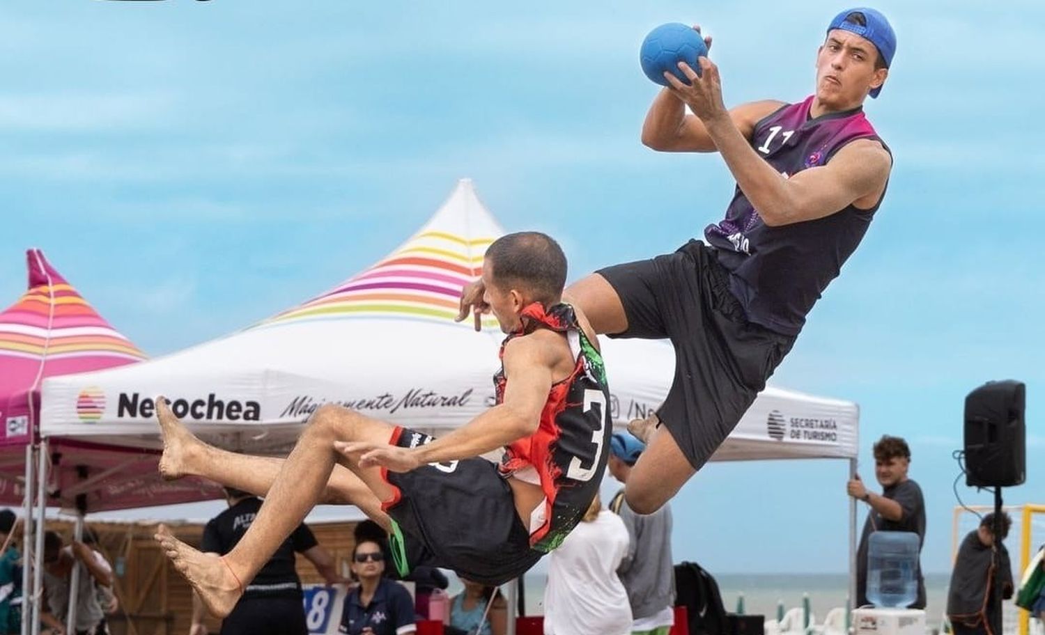 Beach handball en Necochea, por la etapa regional de los Juegos Bonaerenses 2024