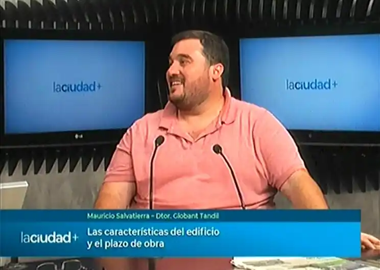 Colocaron la piedra fundamental del moderno edificio de Globant | La Ciudad