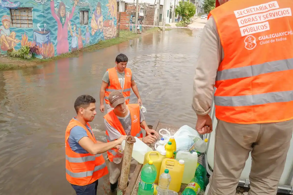 Los vecinos en contacto con agua deben acercarse al CAPS Pueblo Nuevo