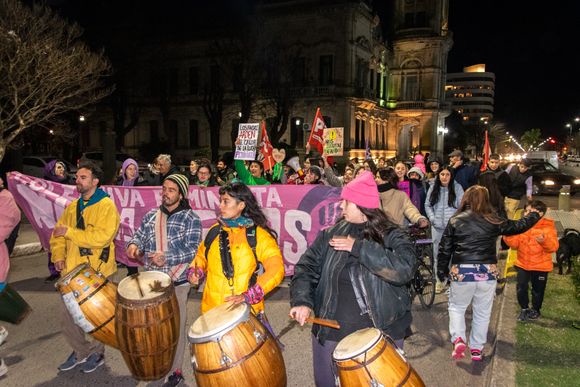 Marcha de Ni Una Menos en Tres Arroyos