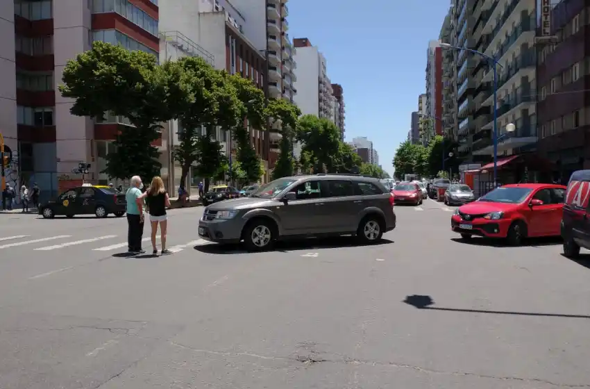 Atropellaron a una mujer en pleno centro de Mar del Plata