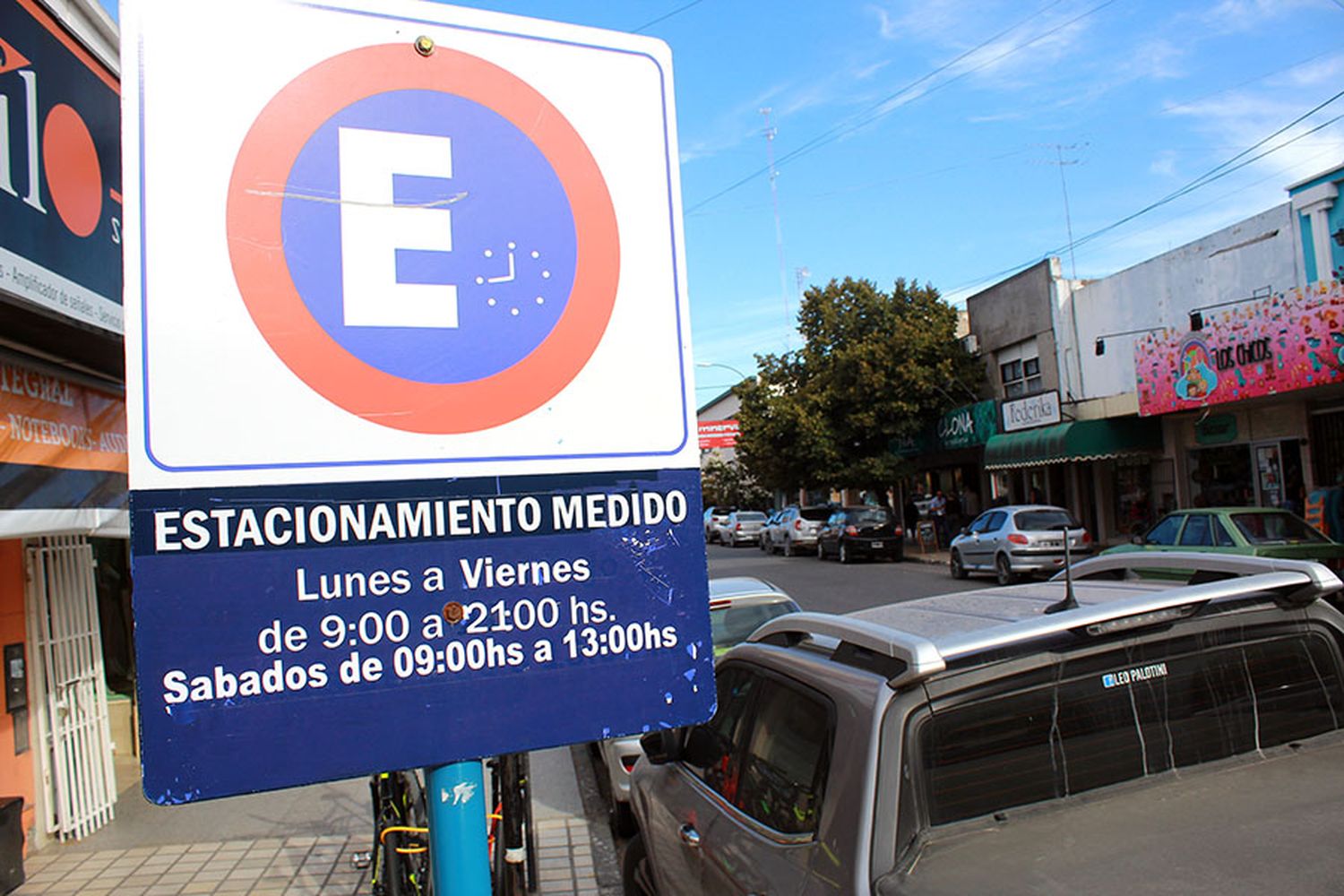 Estacionamiento con una nueva herramienta