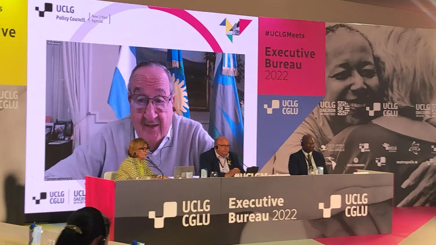 Lunghi expuso la nueva agenda urbana en reunión mundial de ciudades y gobiernos locales