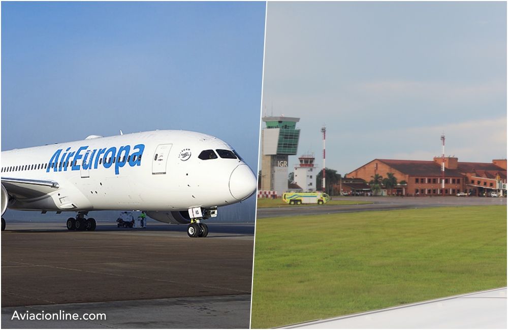 Histórico: Air Europa empezó a comercializar la ruta Pto. Iguazú – Madrid