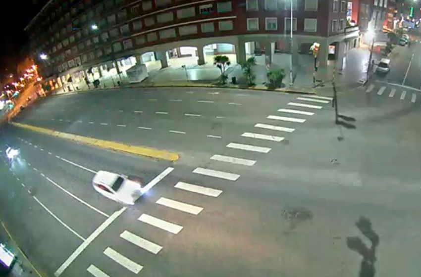 Corrían picadas y los detectaron por las cámaras del COM