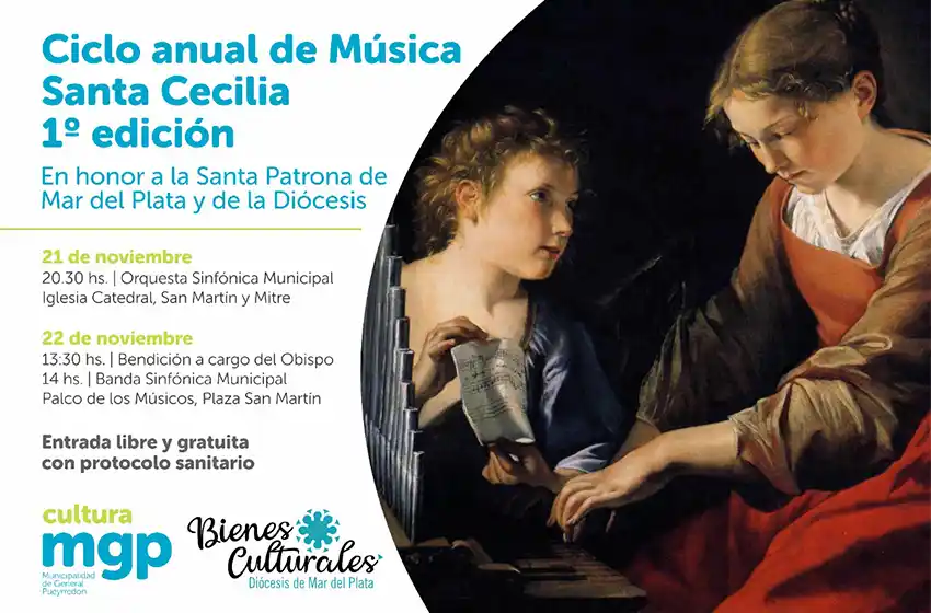 Se viene el 1er. Ciclo musical Santa Cecilia