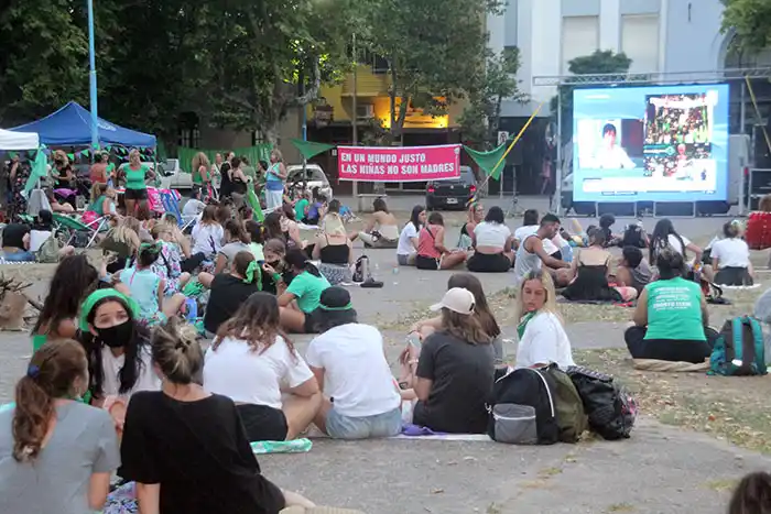 Vigilia por el aborto legal