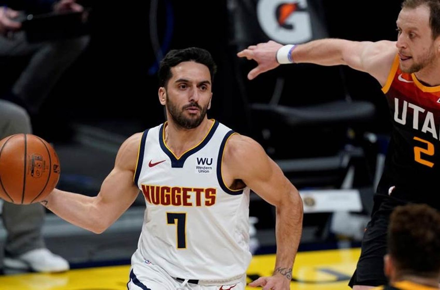 Facundo Campazzo tuvo una buena actuación en la victoria de Denver Nuggets y se llevó los elogios de su entrenador