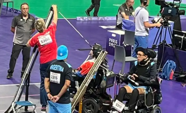 Rodrigo Romero en competencia.