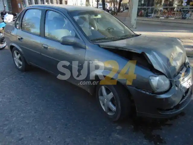 Chocaron dos autos en el centro de Venado Tuerto