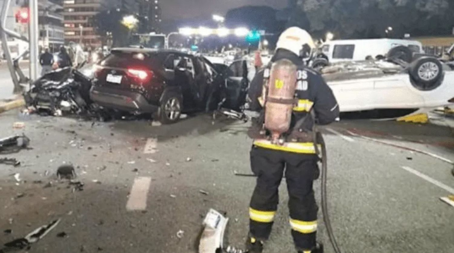 Un empresario manejaba borracho y ocasionó un choque múltiple: murieron dos personas
