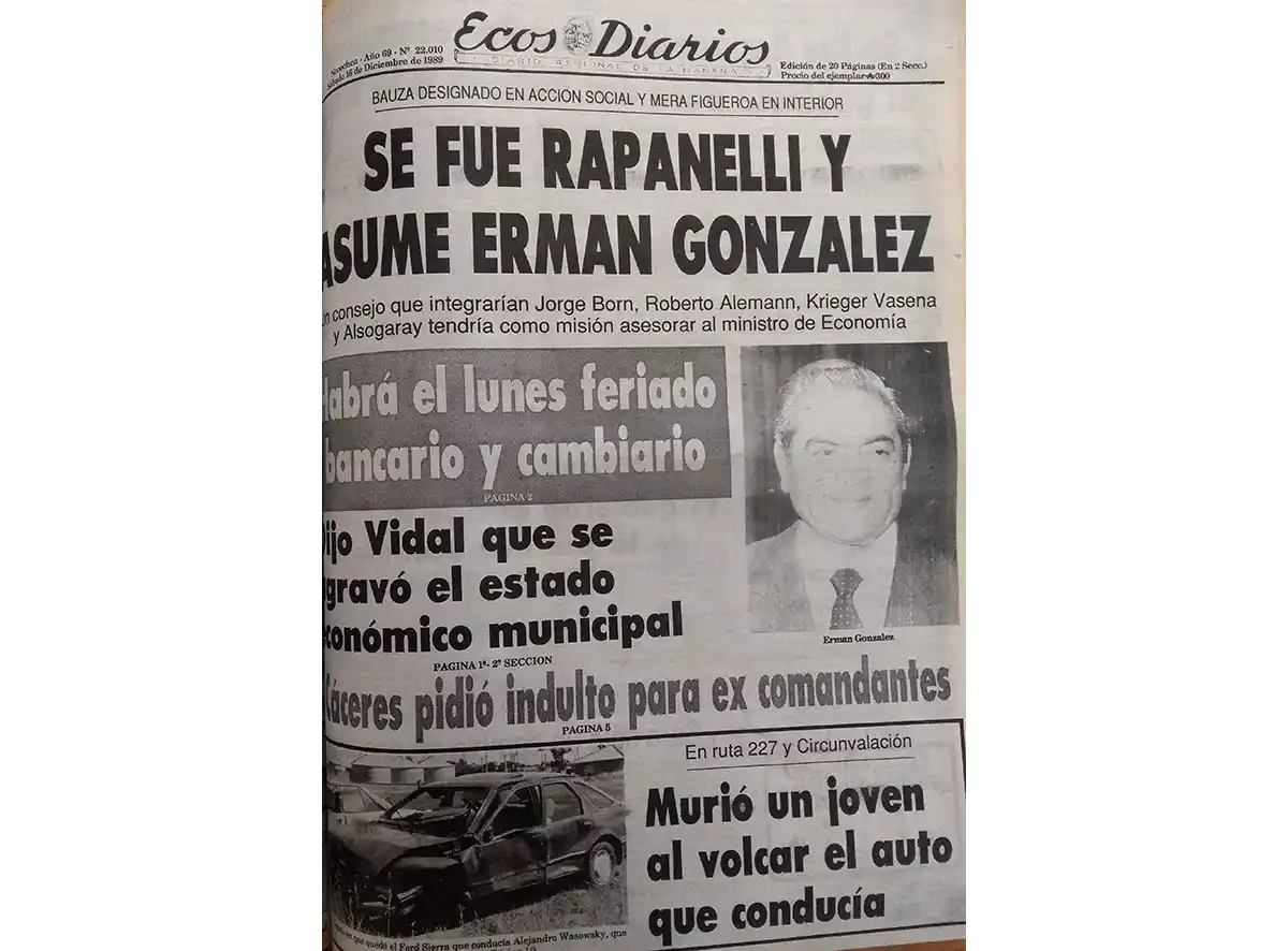 Sábado 16 de diciembre de 1989