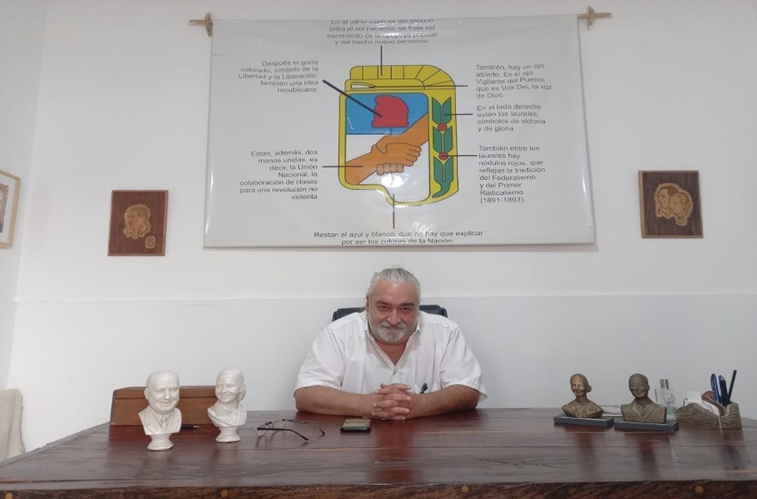 Rapacioli ratificó que va por su reelección