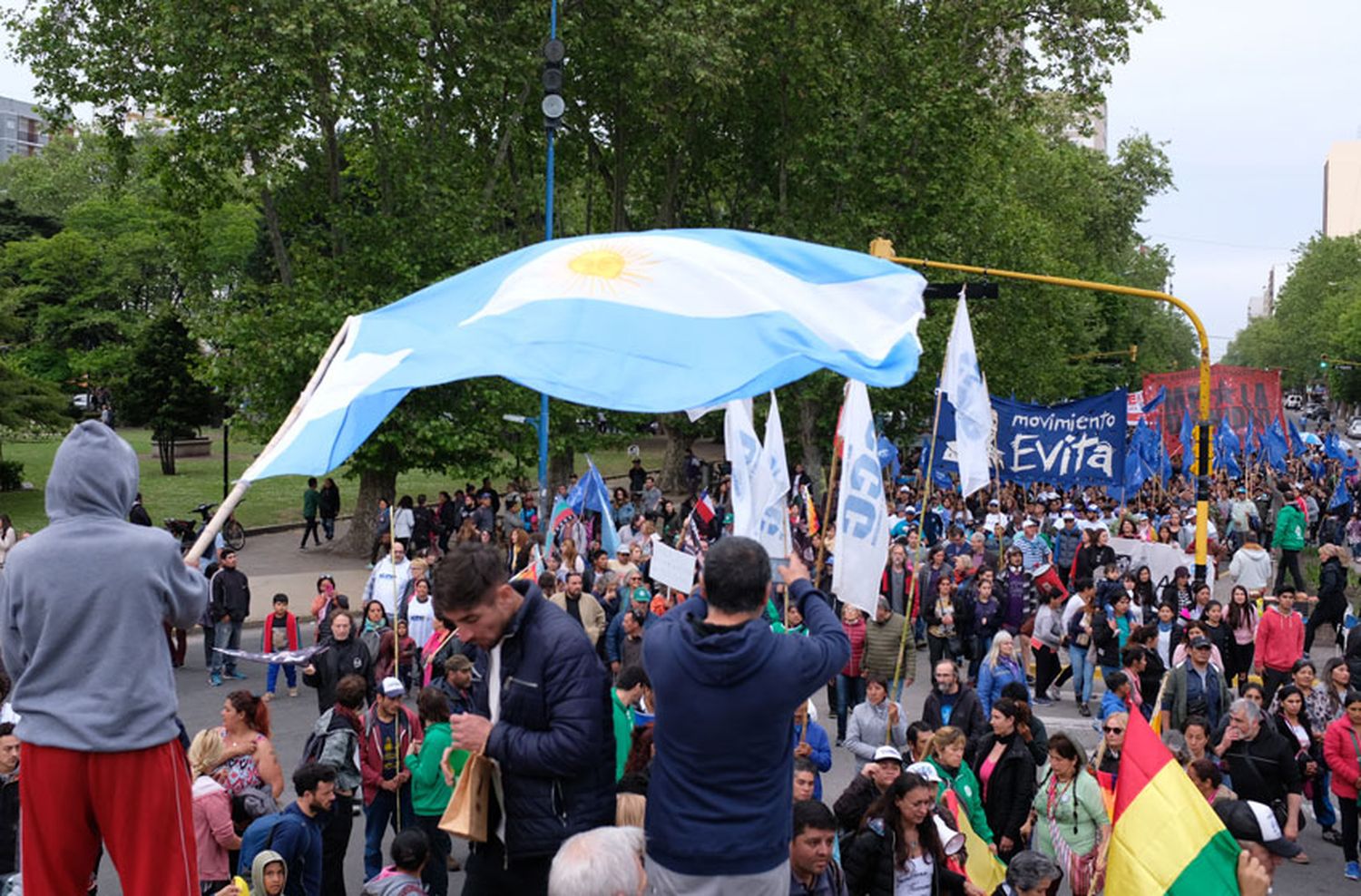 Bolivia: marchas en apoyo a Evo Morales en Mar del Plata