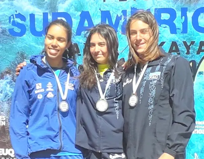 Doblete dorado en el Campeonato Sudamericano de canotaje slalom
