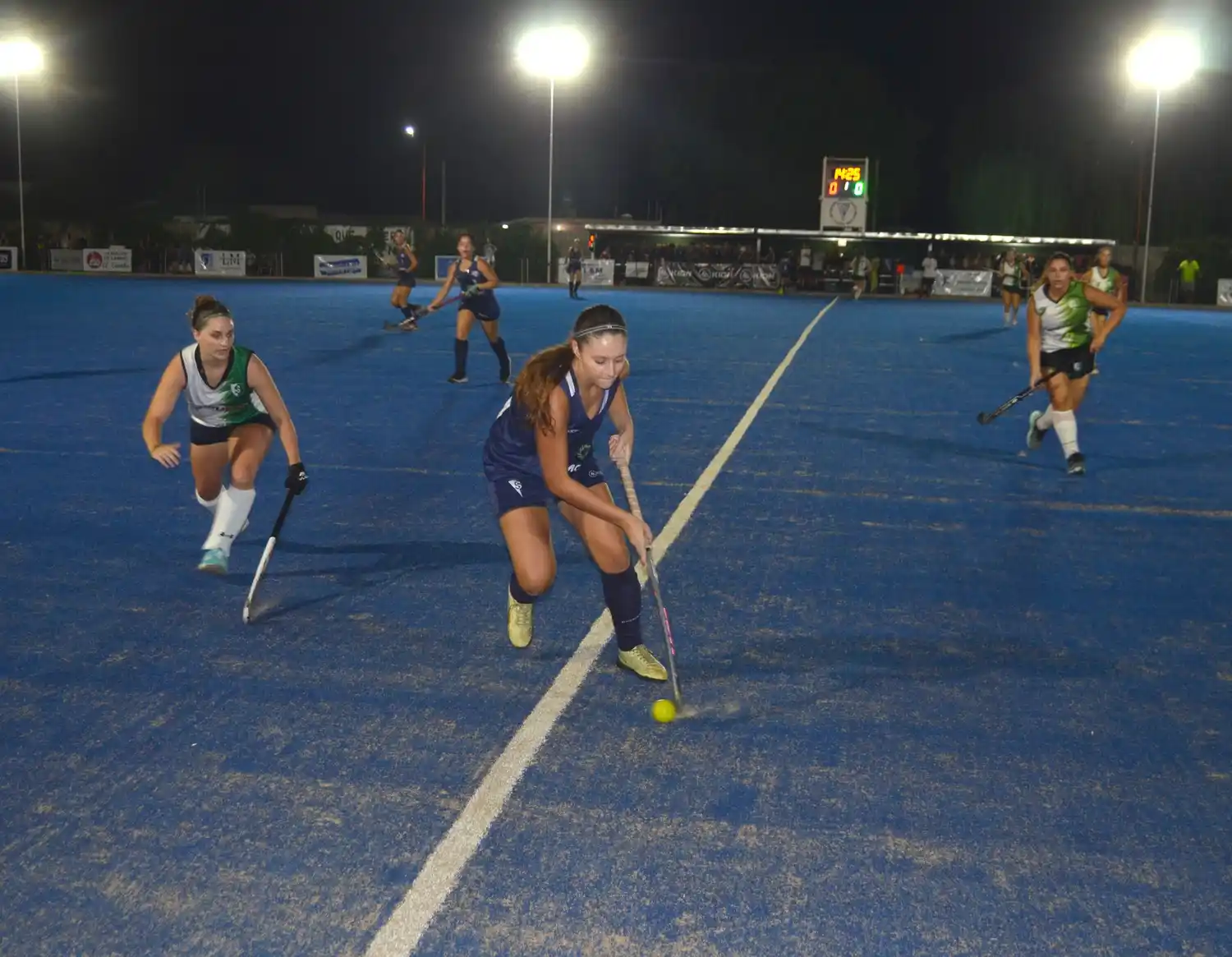 Se jugó la primera jornada con las cuatro victorias para las chicas del Tren Blanco.