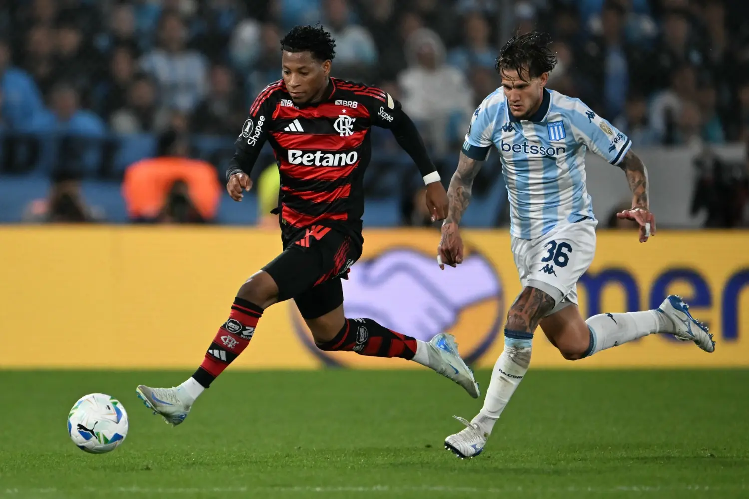 Flamengo finalista de la Copa Libertadores.