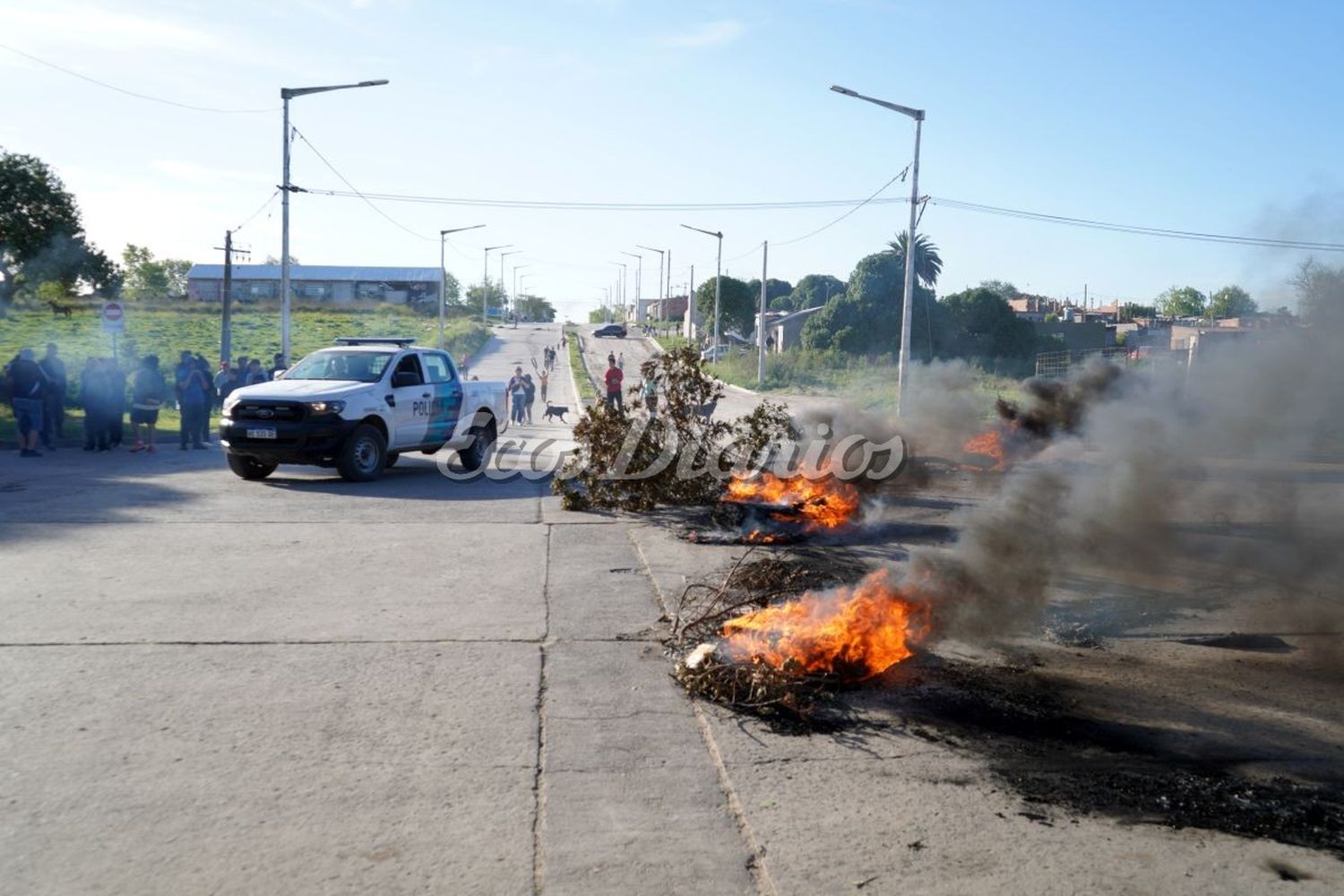 Vecinos del barrio Terminal