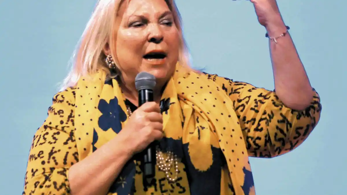 Carrió salió a bancar a Guzmán: "Cristina está socavando al único Ministro que tiene algo de razonabilidad"