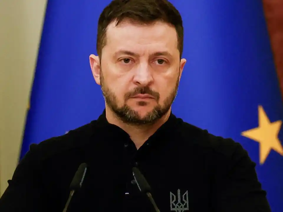 Volodimir Zelenski, presidente de Ucrania.