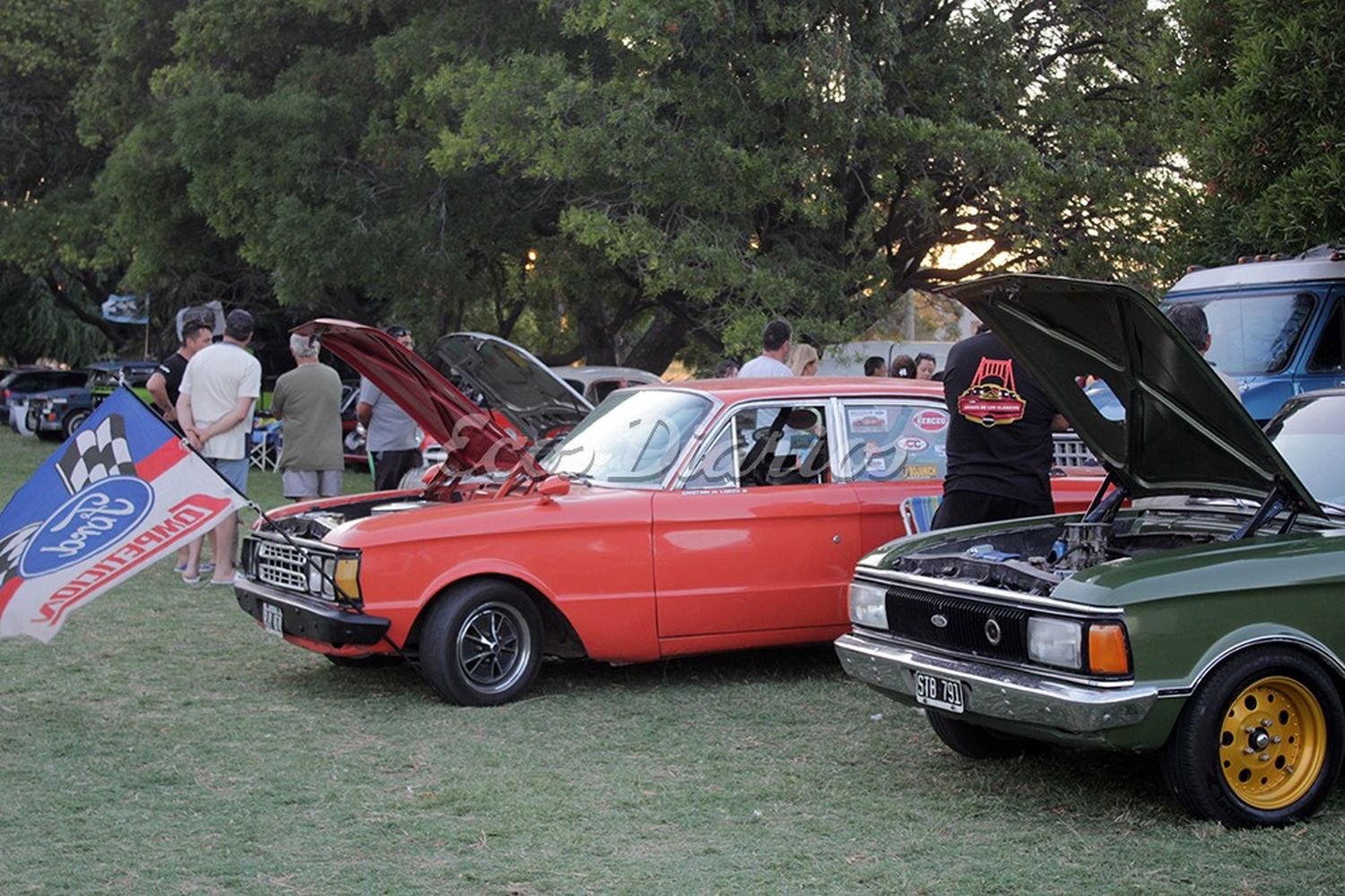 Interés. Genera la exposición de autos de colección que se puede ver este fin de semana