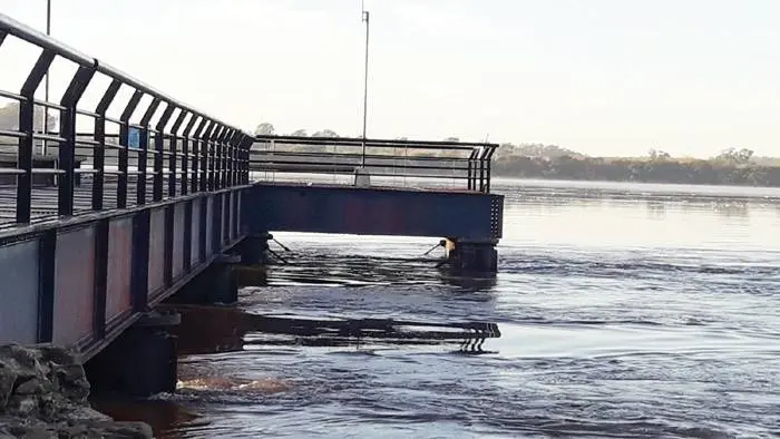 Crecida del río Uruguay