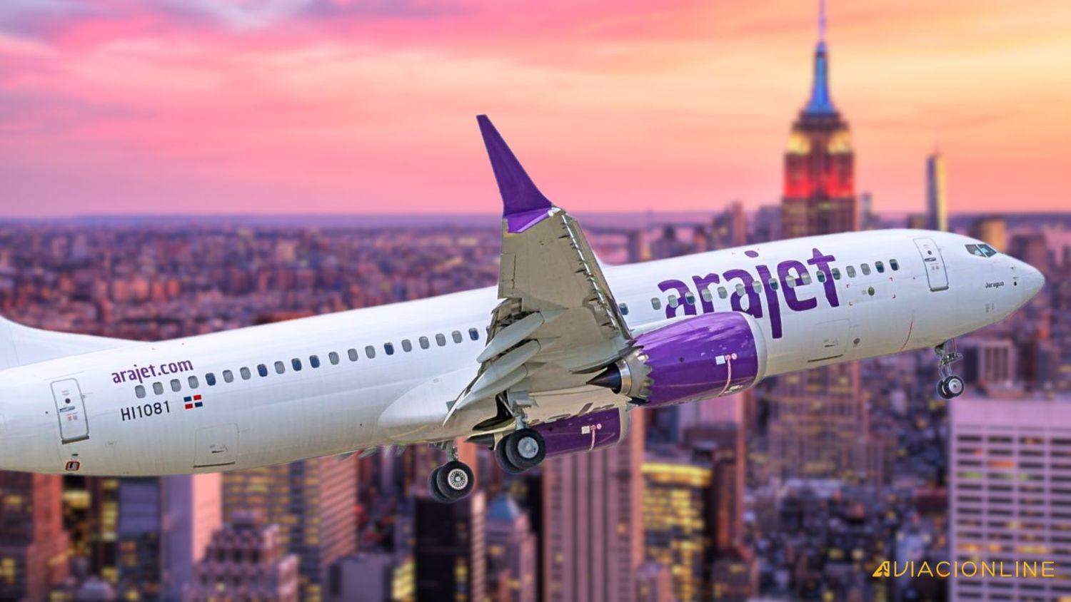 Arajet llega a Nueva York/Newark: habilitan venta de vuelos