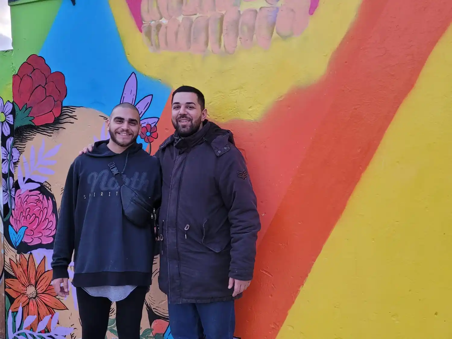 Valentín y Lucas, los organizadores