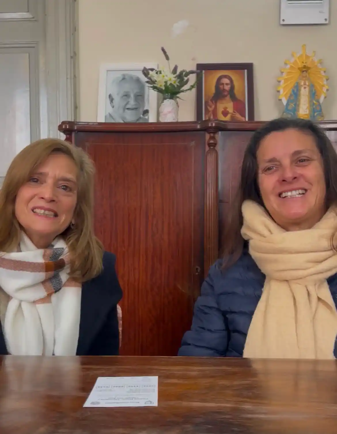 María Pérez y Susana Alarcón