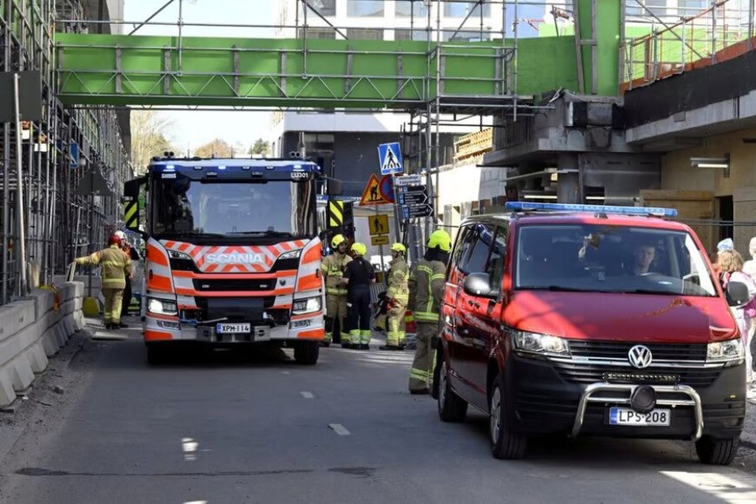 El incidente ocurrió en una localidad cercana a la capital finlandesa. Crédito: Reuters.