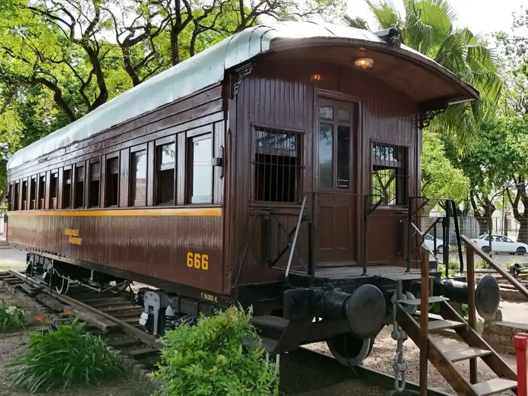 El histórico Coche Reservado N°666 se abrirá al público en el aniversario del Museo Ferroviario