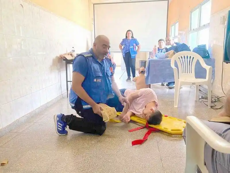 Nueva capacitación en el Hospital Distrital de Ibarreta