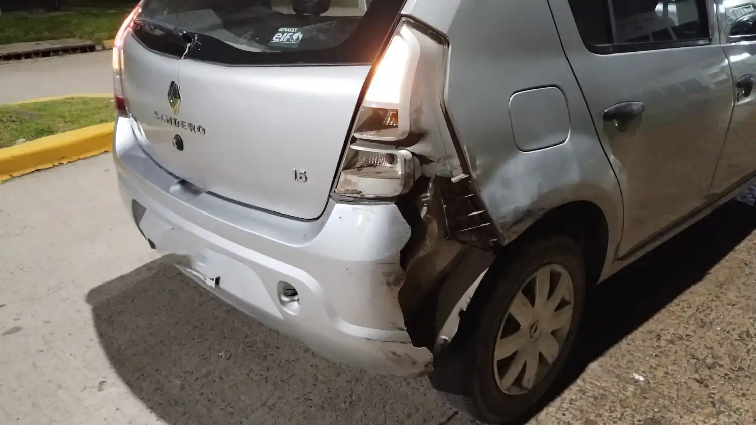 El damnificado se dirigía hacia su trabajo.