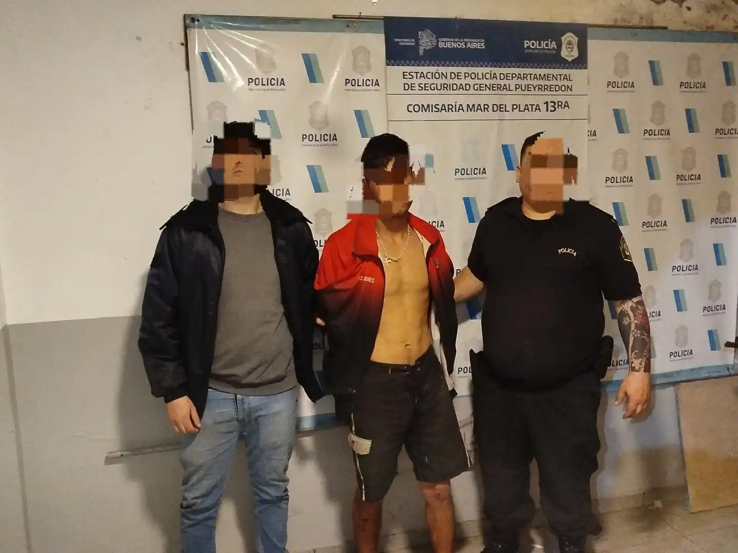 Detienen a un hombre por robo agravado en una vivienda del barrio Playa Serena