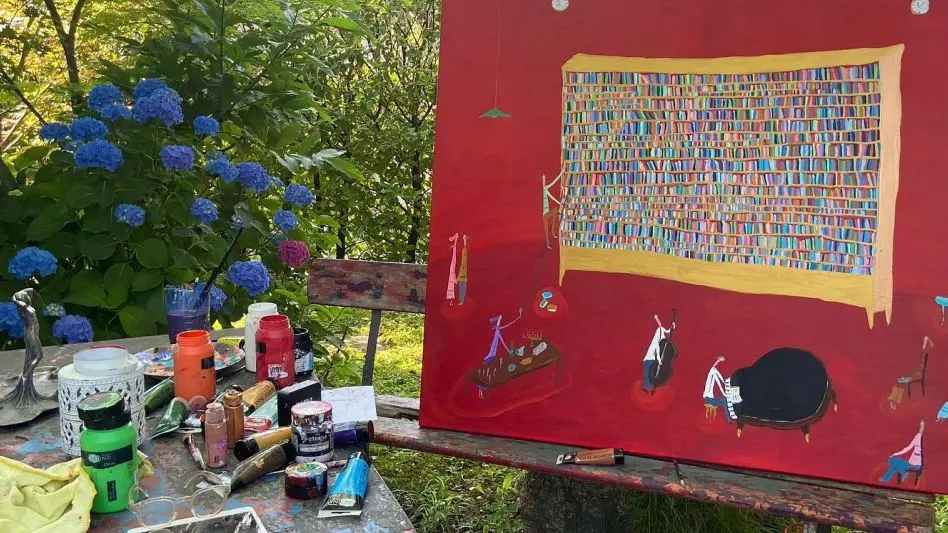 El arte y el proceso creativo de la mano de Felipe Giménez